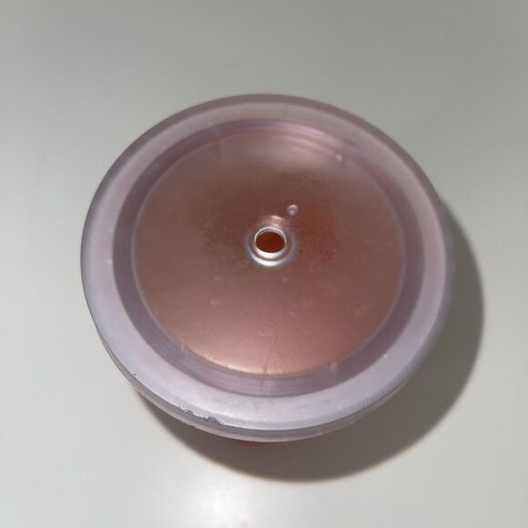 Starbucks Peach Pink Coral Frosted Tumbler Frosted Clear Lid Cup 16 oz - Picture 4 of 8